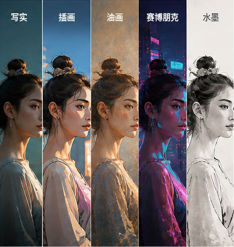AI换风格