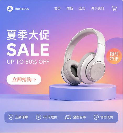 生成Banner图